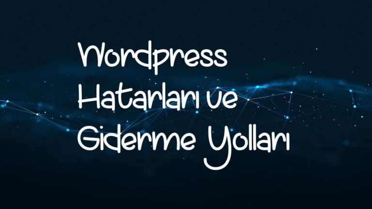Wordpress hataları
